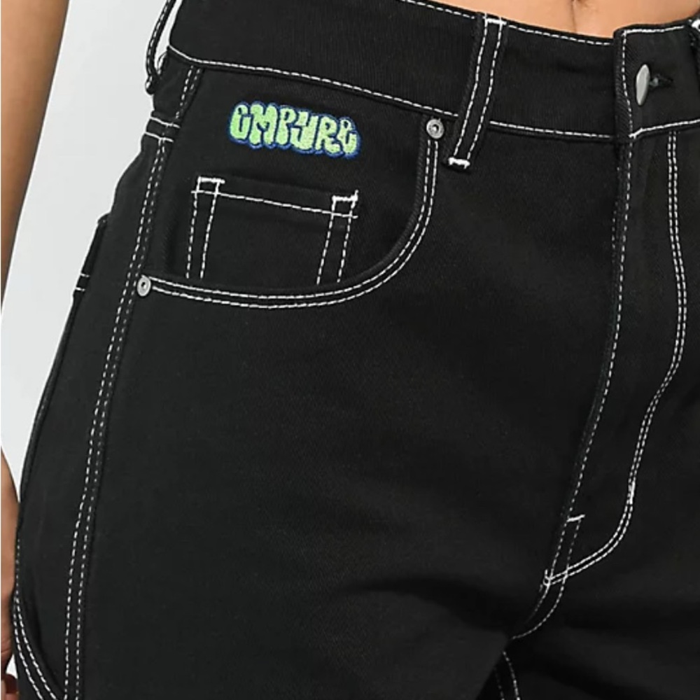 Empyre Tori Black Carpenter Skate Pants Size 2 - Picture 12 of 15